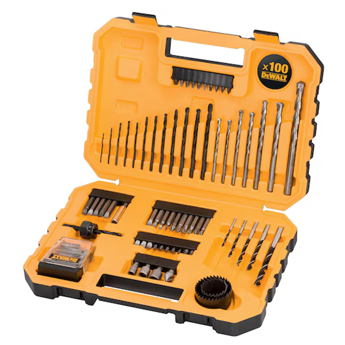 DeWalt 100PCS Drill Drive Set Moulded Case